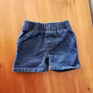 Carhartt 9m Denim-Style Elastic Waist Shorts